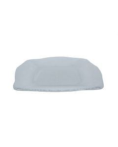 12" Square Glass Tray