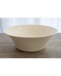 12" Round China Flared Bowl