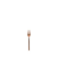 Brushed Copper Salad Fork