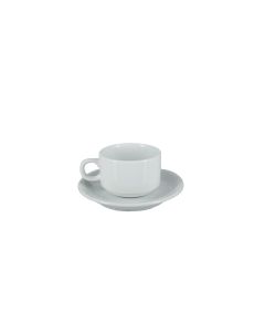 White Demitasse Cup