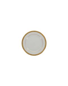Gold Filigree Dessert + Salad Plate