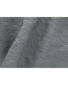 Charcoal Krinkle 120" Round Table Linen
