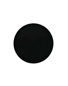 15" Round Black Martha Tray