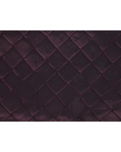 Eggplant Pintuck 90" x 156" Rectangular Table Linen