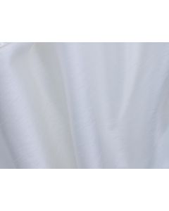 White Shantung 20" x 108" Runner