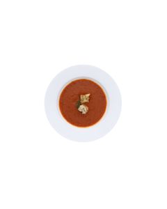 White Rim Soup Rim Bowl
