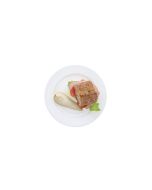 Bone Rim Dessert Plate