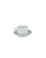 White Demitasse Cup