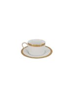 Gold Filigree Coffee Cup