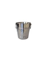 Hammered Stainless Spitoon