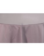 Light  Pink Satin 90" x 132" Rectangular Table Linen