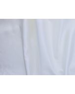 White Satin 90" x 90" Table Linen