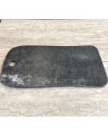 8.75 x 15" Charcoal Rectangular Melamine Tray