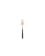 Brush Gold/Black Velo Dinner Fork
